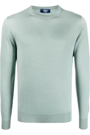 FEDELI Pullover mit Rundhalsausschnitt