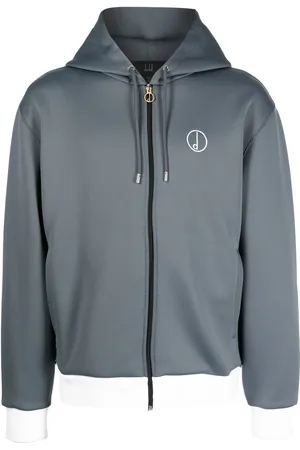 Dunhill Kapuzenjacke mit Logo-Stickerei