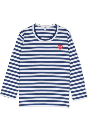 Comme des Garçons T-Shirt mit Streifen-Print