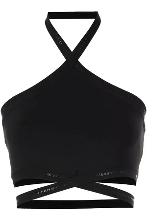 Alexander Wang Neckholder-Top mit Logo