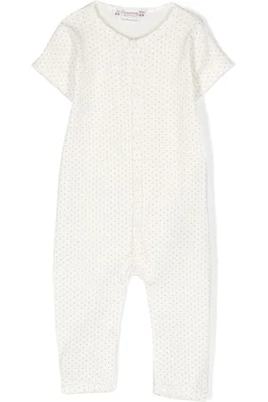 BONPOINT Strampler mit Polka Dots