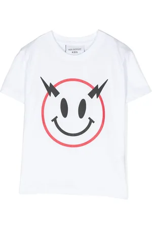 Neil Barrett T-Shirt mit Smiley-Print