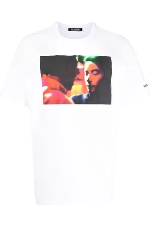 RAF SIMONS X Wing Shya T-Shirt mit Print