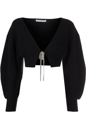 Alexander Wang Cropped-Cardigan mit V-Ausschnitt