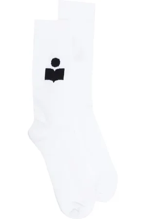 Isabel Marant Siloki Intarsien-Socken mit Logo