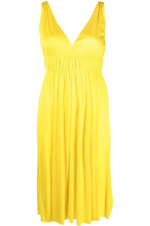P.A.R.O.S.H. Kleid mit gesmoktem Detail