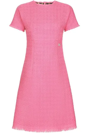 Dolce & Gabbana Kurzärmeliges Midikleid