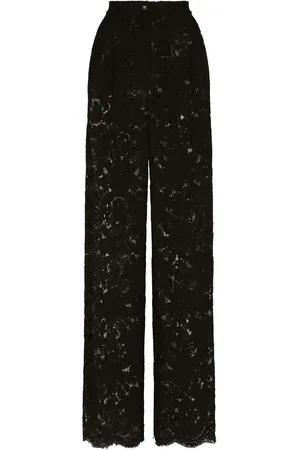 Dolce & Gabbana 1990s Hose mit Blumenmuster