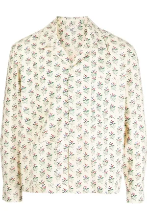 BODE Hemd mit Blumen-Print