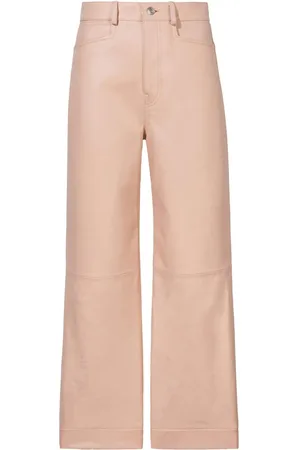 Proenza Schouler Cropped-Hose aus Leder