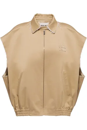 Miu Miu Chino mit Logo-Patch