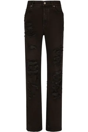 Dolce & Gabbana Ausgestellte Jeans in Distressed-Optik