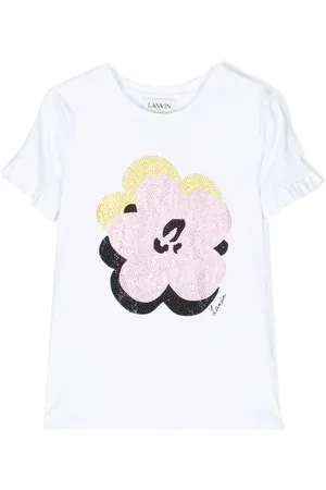 Lanvin T-Shirt mit Pailletten