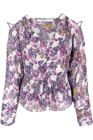 IRO Bluse mit grafischem Print