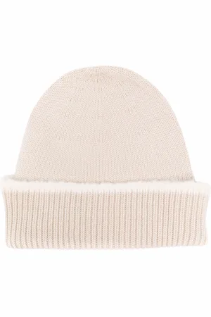 Barrie Gerippte Beanie aus Kaschmir