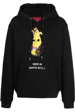 MOSTLY HEARD RARELY SEEN Hoodie mit "Where we Droppin"-Print