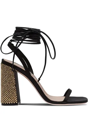 Miu Miu Sandalen mit Schnürung 100mm
