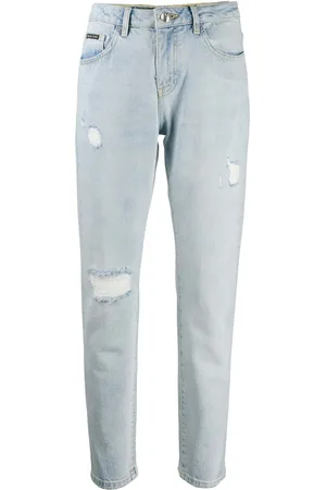 Philipp Plein Jeans im Distressed-Look
