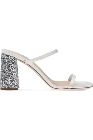 Miu Miu Mules mit Satin-Finish