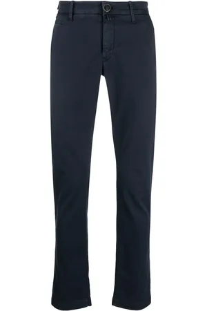 Jacob Cohen Tief sitzende Straight-Leg-Hose