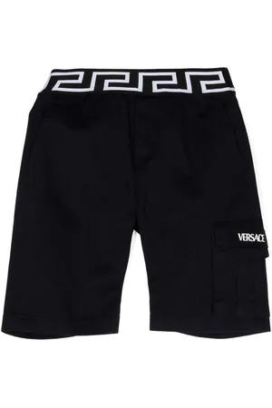 VERSACE Cargo-Shorts mit Greca-Bund