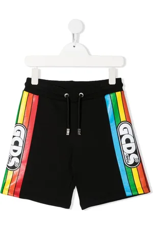 GCDS Shorts mit Logo-Streifen