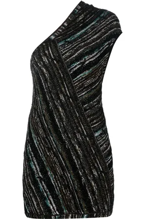 Missoni 2000 metallisches One-Shoulder-Top