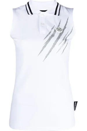 Philipp Plein Ärmelloses Poloshirt
