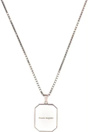 Alexander McQueen Venezianerkette mit Logo-Anhänger