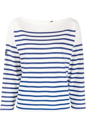 Ralph Lauren Gestreiftes Mariner Langarmshirt