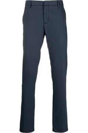 Dondup Halbhohe Straight-Leg-Hose