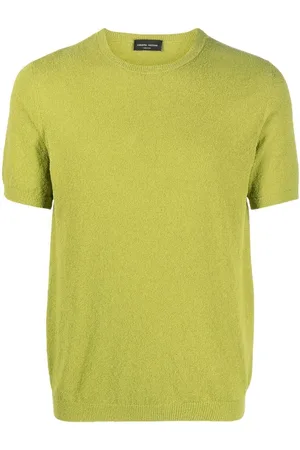 Roberto Collina Kurzärmeliger Pullover aus Boucle