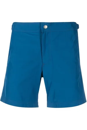 Alexander McQueen Gerade Shorts mit Logo-Streifen