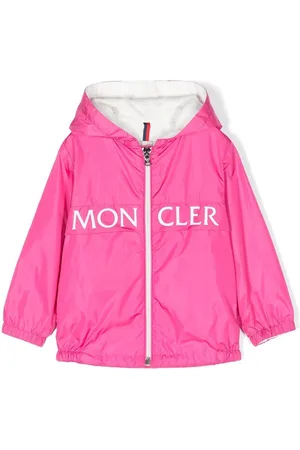 Moncler Kapuzenjacke mit Logo-Print
