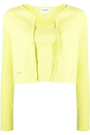 Chocoolate Cardigan im Layering-Look