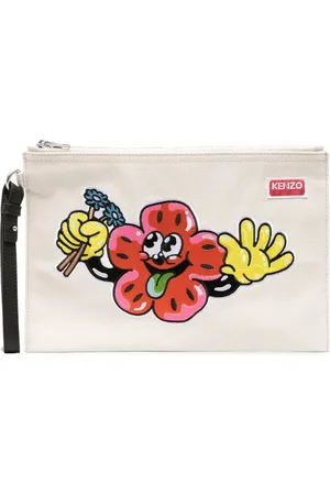 Kenzo Bestickte Clutch