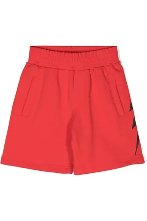 Neil Barrett Shorts mit Blitz-Print