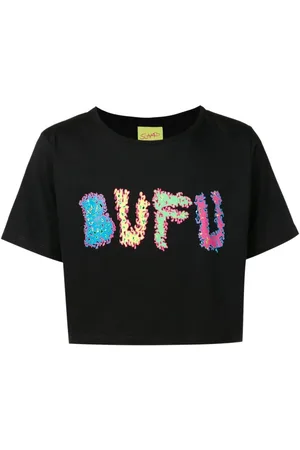AMIR SLAMA T-Shirt mit grafischem Print