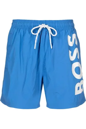 HUGO BOSS Octopus Badeshorts mit Logo-Print
