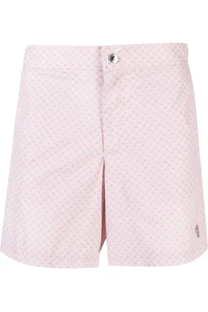 Alexander McQueen Badeshorts mit Totenkopf-Print