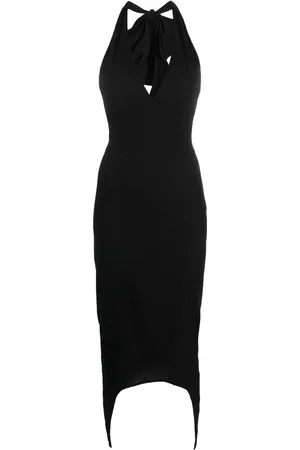 Patou Midikleid mit Neckholder