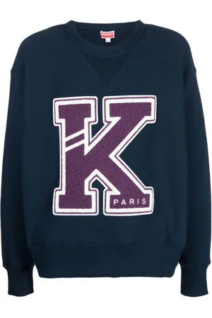 Kenzo Sweatshirt mit Logo-Applikation