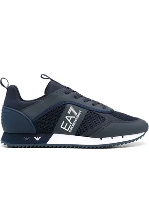 EA7 Sneakers mit Logo-Print