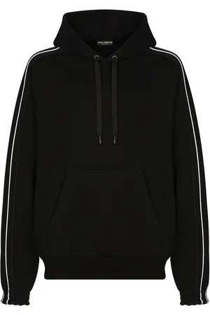 Dolce & Gabbana Hoodie mit Logo-Streifen