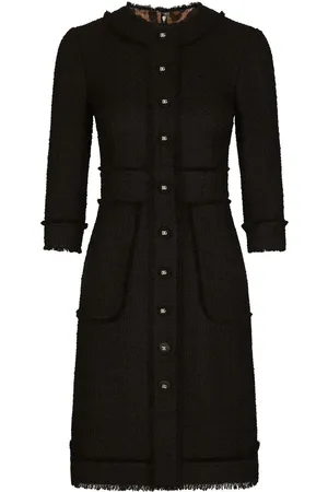 Dolce & Gabbana Midikleid aus Tweed