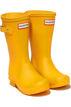 Hunter Gummistiefel mit Glanzeffekt