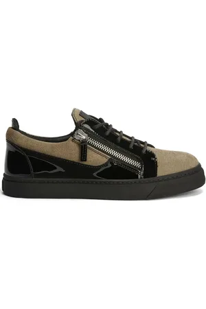 Giuseppe Zanotti Sneakers mit Einsätzen aus Pikee
