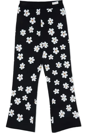 Marni Gestrickte Hose mit Intarsien-Sternen