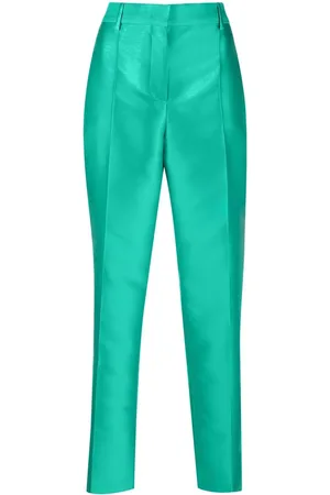 Alberta Ferretti Gerade Hose aus Satin