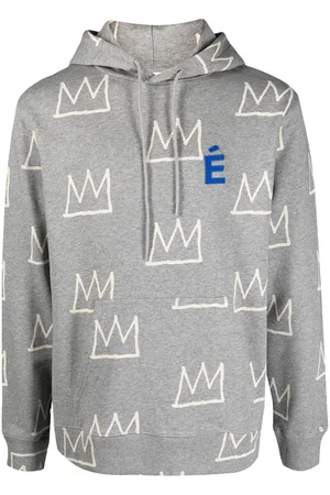 Etudes Hoodie mit Kronen-Print